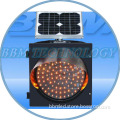 300mm Yellow Warning LED Solar Traffic Light for Blinker